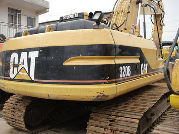 Long Reach Used Cat Excavator 320BL , Used Mini Diggers 800mm Shoe Size