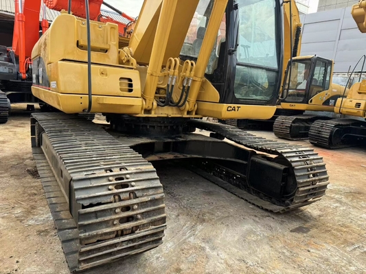 Подержанный CAT Caterpillar 320C Гидравлический экскаватор с ползучей ручкой Строительная техника 20 тонн