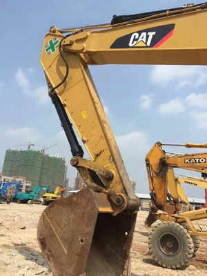 Оригинальный японский экскаватор Cat 349D вторая рука, Caterpillar Использованный экскаватор 49 тонн