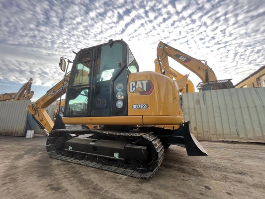 Оригинальный японский экскаватор Cat 307E вторую руку, Caterpillar использовал экскаватор 7 тонн