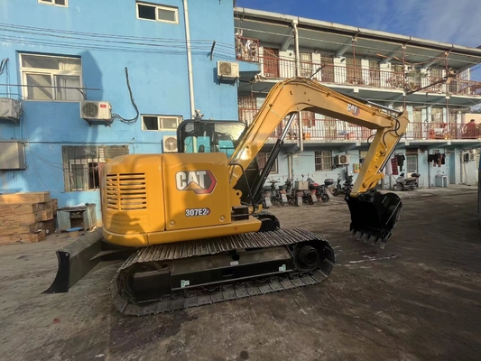 Оригинальный японский экскаватор Cat 307E вторую руку, Caterpillar использовал экскаватор 7 тонн