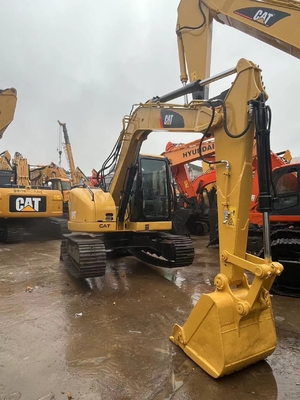Оригинальный японский экскаватор Cat 308D вторая рука, Caterpillar Использованный экскаватор 8 тонн