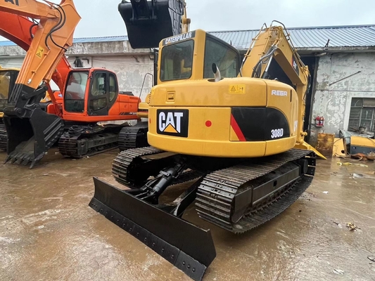 Оригинальный японский экскаватор Cat 308D вторая рука, Caterpillar Использованный экскаватор 8 тонн