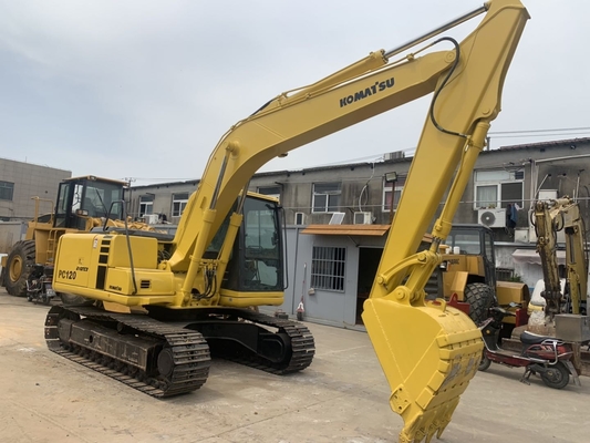 12 тонн оригинальный японский эксплуатируемый экскаватор Komatsu PC120-6 в продаже