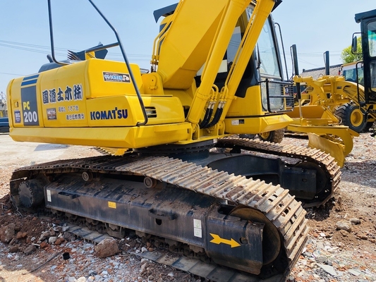 20 тонн оригинальная японская подержанная экскаватор Komatsu PC200-7 в продаже