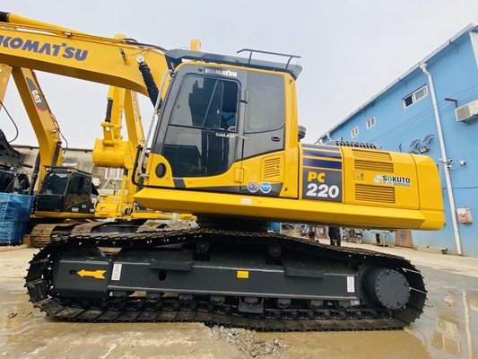 22 тонны оригинальная японская подержанная экскаватор Komatsu PC220-8 на продажу