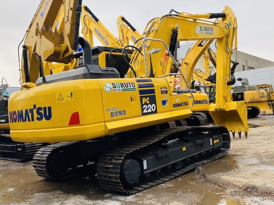 22 тонны оригинальная японская подержанная экскаватор Komatsu PC220-8 на продажу