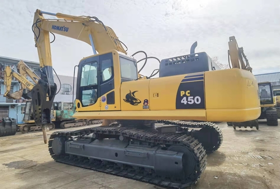45-тонный оригинальный японский экскаватор Komatsu PC450-8 в продаже