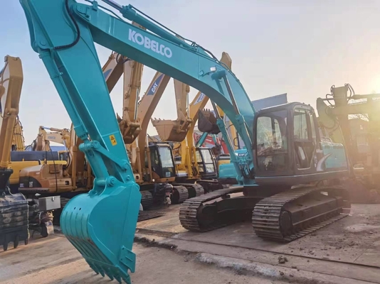 20 тонн оригинальный японский эксплуатируемый экскаватор Kobelco SK200-8 с двигателем мощностью 114 кВт и емкостью 0.8 м3