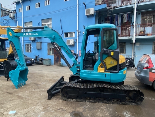 5 тонн оригинальный японский эксплуатируемый экскаватор Kubota KX155 с двигателем мощностью 29,9 кВт и емкостью 0.16 м3