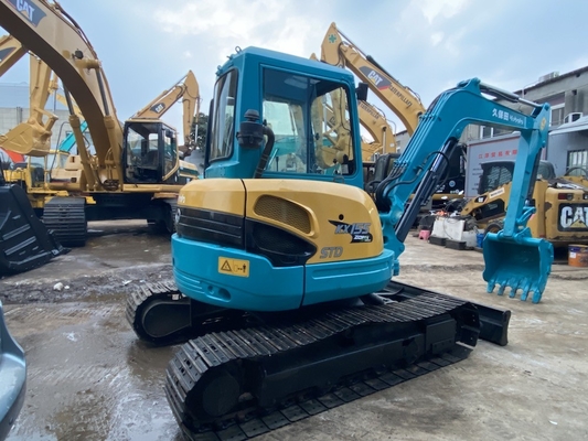 5 тонн оригинальный японский эксплуатируемый экскаватор Kubota KX155 с двигателем мощностью 29,9 кВт и емкостью 0.16 м3