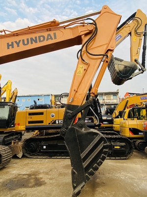 22 тонны оригинальная японская вторая рука Hyundai R225 Crawler экскаватор с мощностью двигателя 112 кВт и емкостью ведра 1,05 м3