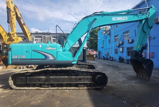 21 тонны оригинальный японский использованный экскаватор Kobelco SK210-8 с двигателем мощностью 114 кВт и емкостью 1 м3