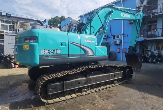 21 тонны оригинальный японский использованный экскаватор Kobelco SK210-8 с двигателем мощностью 114 кВт и емкостью 1 м3