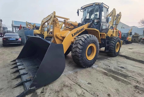 5-6 тонн Использованная колесная погрузка Liugong CLG860H 3,5 м3 ведровая погрузка