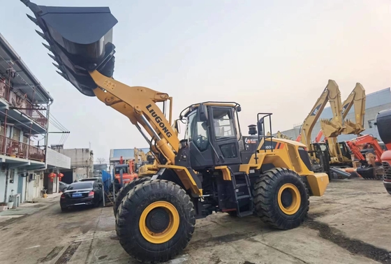 5-6 тонн Использованная колесная погрузка Liugong CLG860H 3,5 м3 ведровая погрузка
