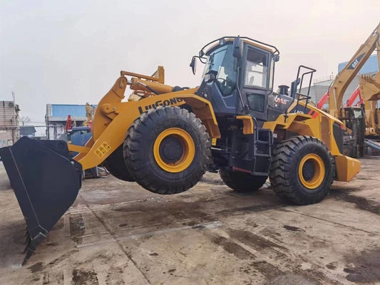 5-6 тонн Использованная колесная погрузка Liugong CLG860H 3,5 м3 ведровая погрузка