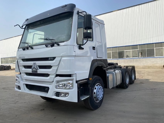 Подержанный Sinotruk Howo 371hp грузовик трактор прицеп голова 6x4 Для продажи