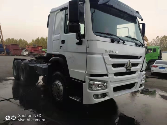 Подержанный Sinotruk Howo 371hp грузовик трактор прицеп голова 6x4 Для продажи