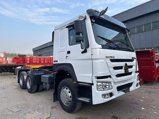 Подержанный Sinotruk Howo 371hp грузовик трактор прицеп голова 6x4 Для продажи