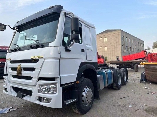Подержанный Sinotruk Howo 371hp грузовик трактор прицеп голова 6x4 Для продажи