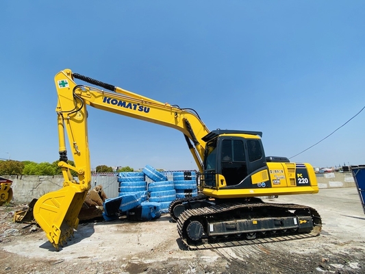 22 тонны Оригинальный Япония Подержанный Komatsu PC220-7 Рыболов экскаватор Использованный В продаже