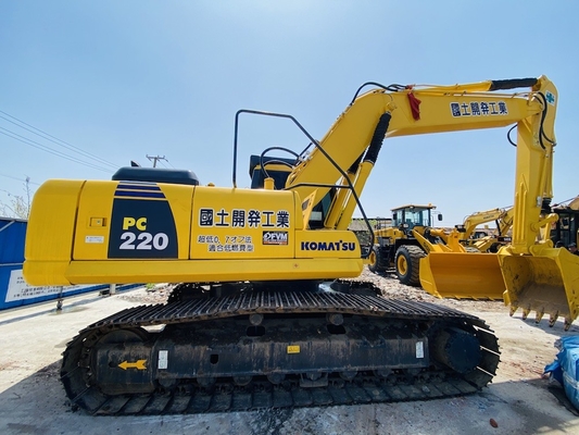 22 тонны Оригинальный Япония Подержанный Komatsu PC220-7 Рыболов экскаватор Использованный В продаже