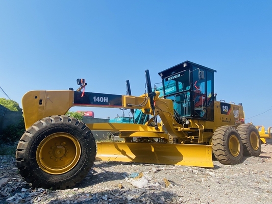 Тяжелое оборудование подержанный Caterpillar Cat 140H Моторный классификатор подержанный с разрывчиком для продажи