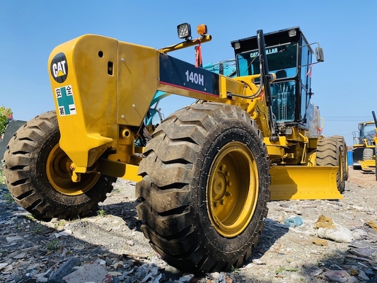 Тяжелое оборудование подержанный Caterpillar Cat 140H Моторный классификатор подержанный с разрывчиком для продажи