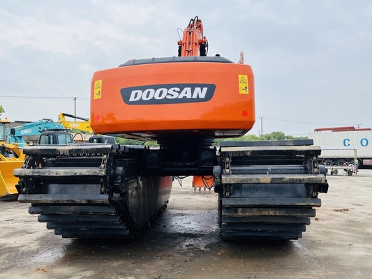 Doosan Использованный экскаватор DH220LC-9E с 1 м3 Речной очистной машиной