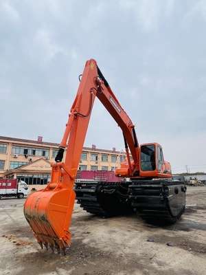 Doosan Использованный экскаватор DH220LC-9E с 1 м3 Речной очистной машиной
