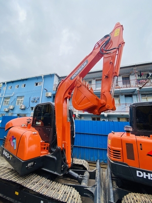 6 тонн оригинальный использованный экскаватор Doosan DH60-7 Crawler Second Hand с емкостью 0.09-0.2 м3