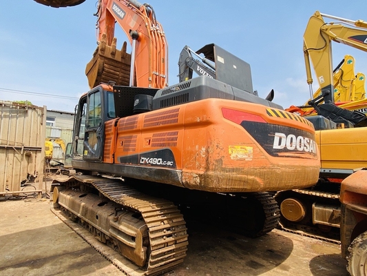 49 тонн оригинальный использованный экскаватор Doosan DX490LC-9C Crawler Second Hand с емкостью в 2.72 м3