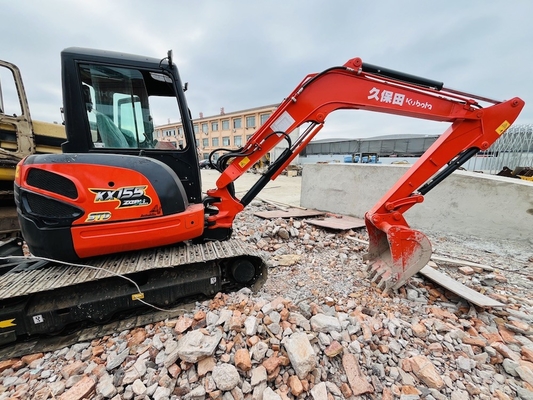 5 тонн использованный экскаватор Kubota KX155 экскаватор с использованием с мощностью 29,9 кВт и емкостью 0,16 м3
