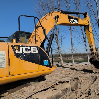 22 тонны подержанный экскаватор JCB JS220LC используется 129 KW мощность двигателя и 1 м3 емкость ведра