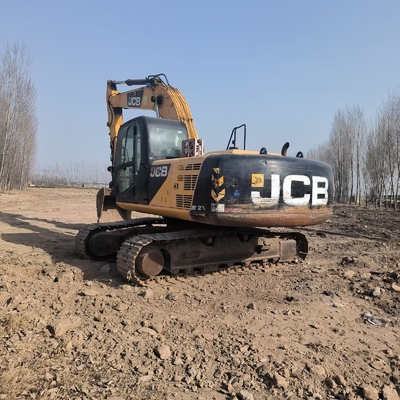22 тонны подержанный экскаватор JCB JS220LC используется 129 KW мощность двигателя и 1 м3 емкость ведра
