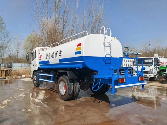 15CBM 185hp Подержанный Кинленд Донгфэнг Спринклер Водяной Танк Грузовик Подержанный Водяной Танк Грузовик для продажи