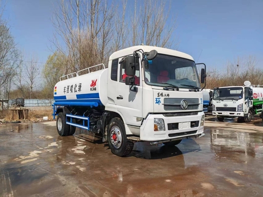 15CBM 185hp Подержанный Кинленд Донгфэнг Спринклер Водяной Танк Грузовик Подержанный Водяной Танк Грузовик для продажи