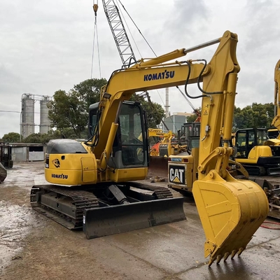 7 тонн Использованный экскаватор Komatsu PC78US Подержанный экскаватор Komatsu Crawler Excavator Строительная техника