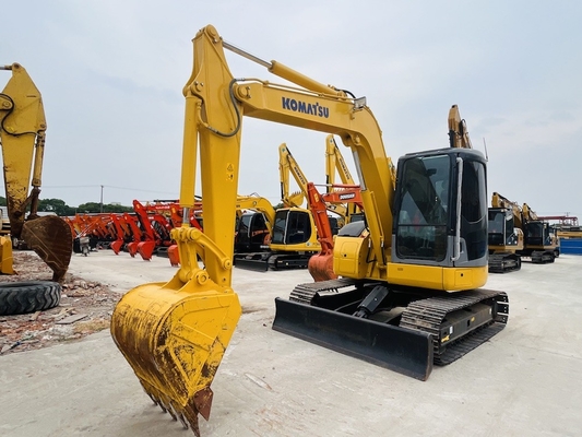Оригинальный использованный экскаватор Komatsu PC78US Crawler Secondhand 7 Ton Mini Excavator Строительная техника