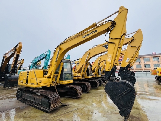 12 тонн Япония Использованный Komatsu PC120-6 экскаватор Подержанный Komatsu Гидравлический ползучий кавальщик