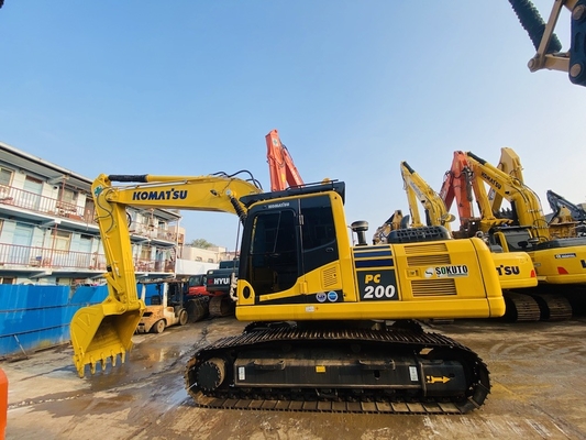 Японский оригинальный использованный экскаватор Komatsu Pc200-8 80% новый в хорошем состоянии