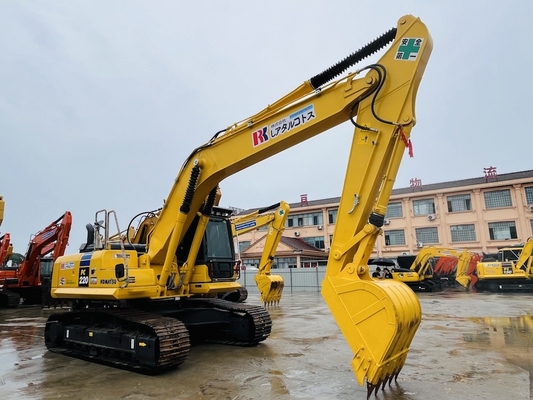 Использованные Komatsu PC220-8 Подержанный экскаватор экскаватор Backhoe 1 CBM Кувшин мощности строительной техники