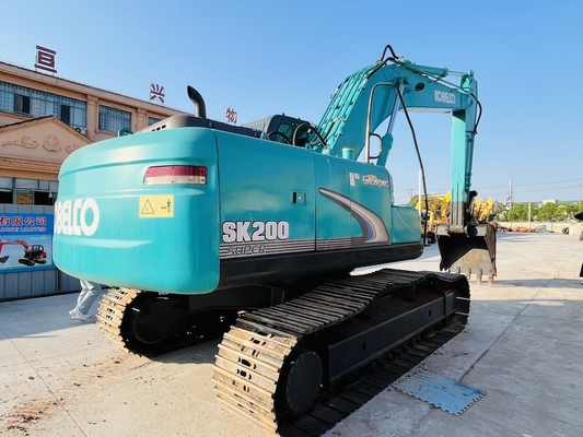 Использованный Kobelco SK200-8 Гидравлический экскаватор для скважины