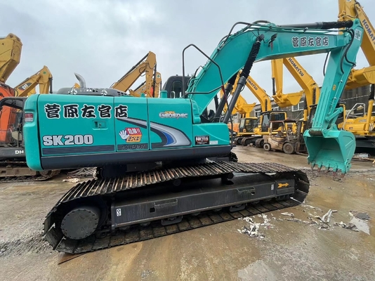 Оригинальный 80% новый Kobelco SK200-8 Гидравлический экскаватор экскаватор SK200-8 SK200-7 SK220-8