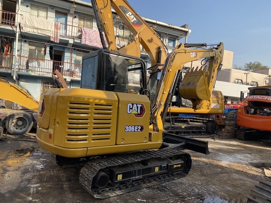 Подержанный экскаватор Caterpillar Originl Япония Подержанный экскаватор CAT 306E2 Crawler Excavator 6 тонн Строительная техника