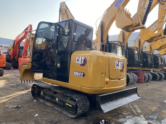 Подержанный экскаватор Caterpillar Originl Япония Подержанный экскаватор CAT 306E2 Crawler Excavator 6 тонн Строительная техника