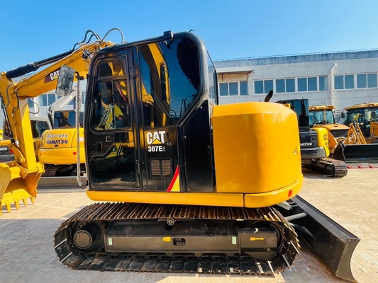 0.33 CBM CAT 307E2 Подержанная гусеничная экскаватор Япония Сделана Подержанная Crawler экскаватор 7 тонн Строительная техника
