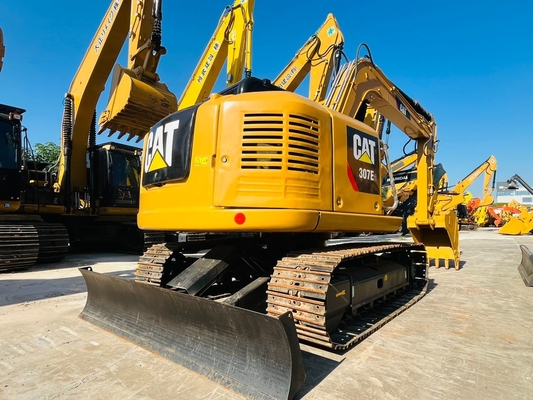 0.33 CBM CAT 307E2 Подержанная гусеничная экскаватор Япония Сделана Подержанная Crawler экскаватор 7 тонн Строительная техника