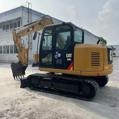 8 тонн CAT 308E2 Подержанный экскаватор Caterpillar Excavator Japan Made Подержанный экскаватор CAT Crawler Excavator Строительная техника